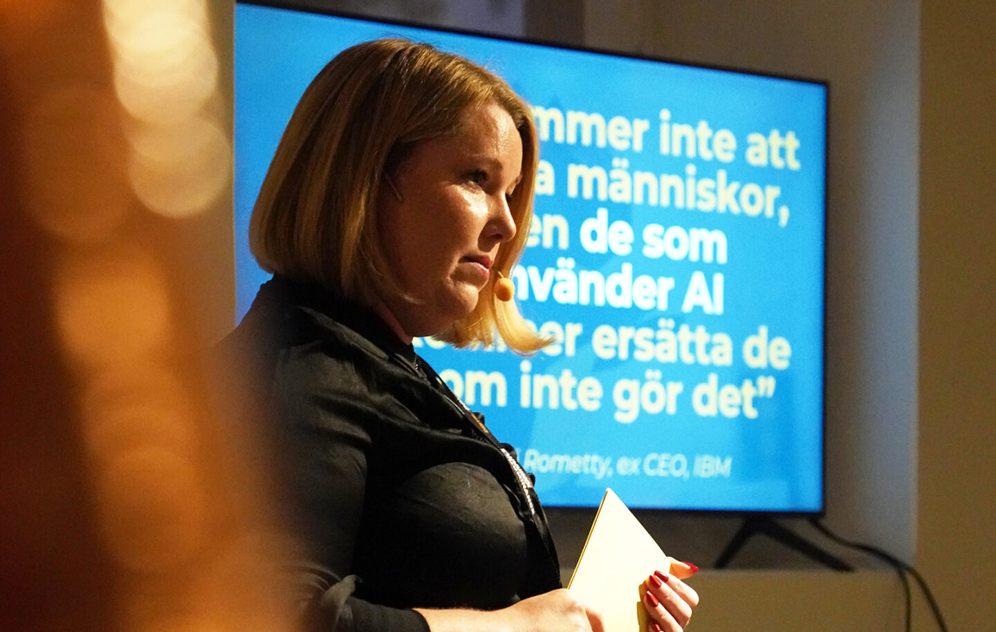 AIO event på Digital Dominance Anna Mellstrand som föreläsare